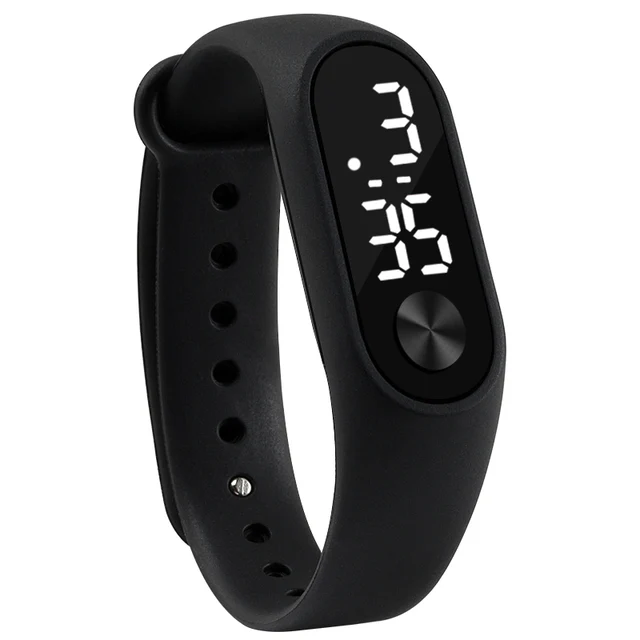 Senior LED Digital Display Men Women Fashion Sport Watches Boy Girl Outdoor Sili Senior LED Digital Display Men Women Fashion Sport Watches Boy Girl Outdoor Sili