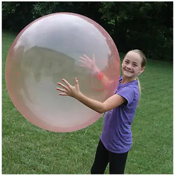 

2019 New Oversized Inflatable Ball Toy TPR Transparent Beach Bubble Ball Filled With Water Balloon For Kid Children