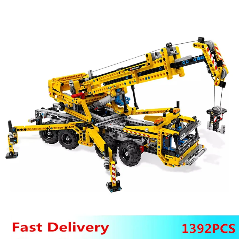 

Legoing 8053 Mobile Crane Model Building Blocks Bricks Set Figures Kids DIY Toys Birthday Christmas Gifts