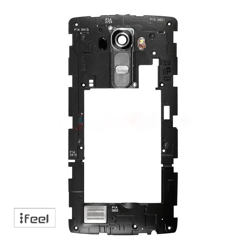 Сзади Корпус сборки для LG G4 h810 h811 H815 ls991 F500L черный