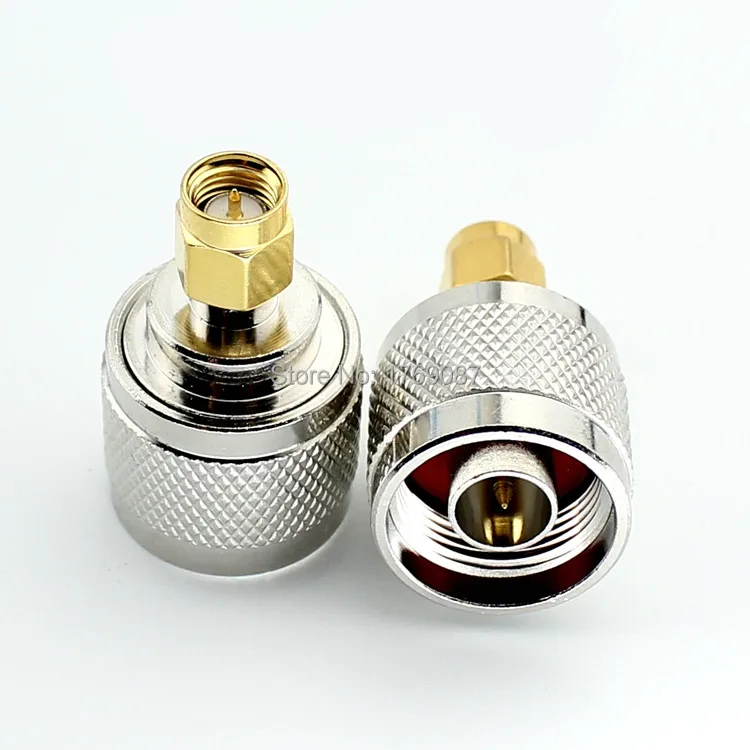 

10PCS N Male Plug to SMA Male Plug Straight RF Coaxial Connector Adapter