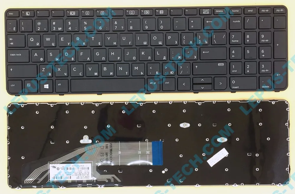 

New Laptop keyboard for HP ProBook 470 G3 650 G2 655 G2 RUSSIAN/ARABIC/Deutsch /German/US layout