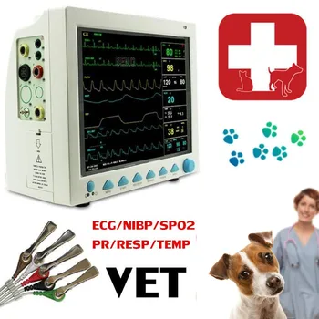 

Veterinary ICU vital Signs Patient monitor,6 parameters,CONTEC CMS8000VET,CE&FDA ECG, RESP, SpO2, PR, NIBP
