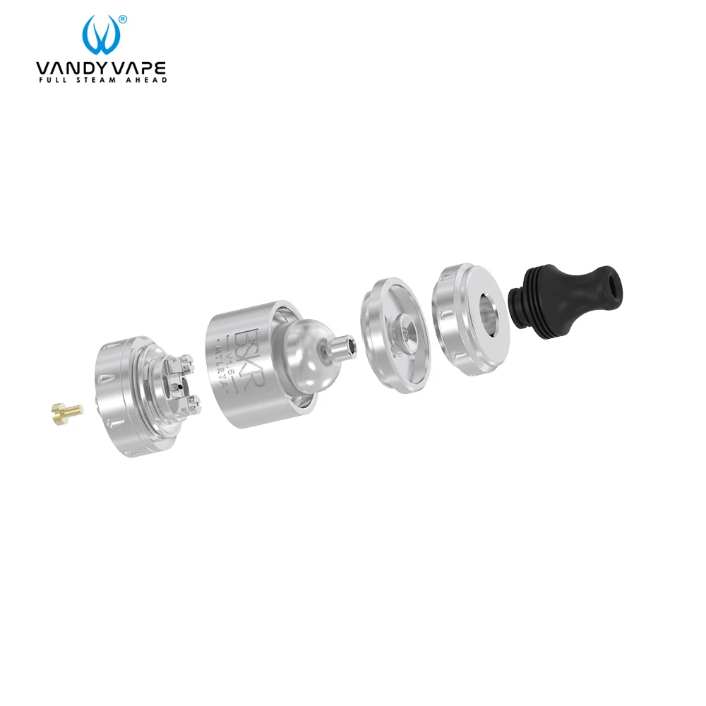Оригинальный Vandy vape Berserker V1.5 RTA танк и SS316L Сверхтонкий MTL плавленый Clapton провод