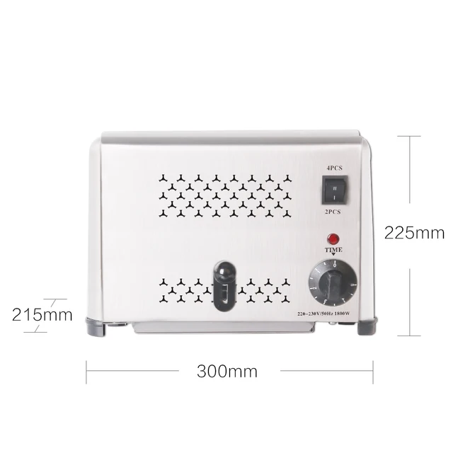 ITOP Stainless Steel 4 Slices Toaster Machine Breakfast spit driver Breakfast Machine baking bread maker sandwich heater 2