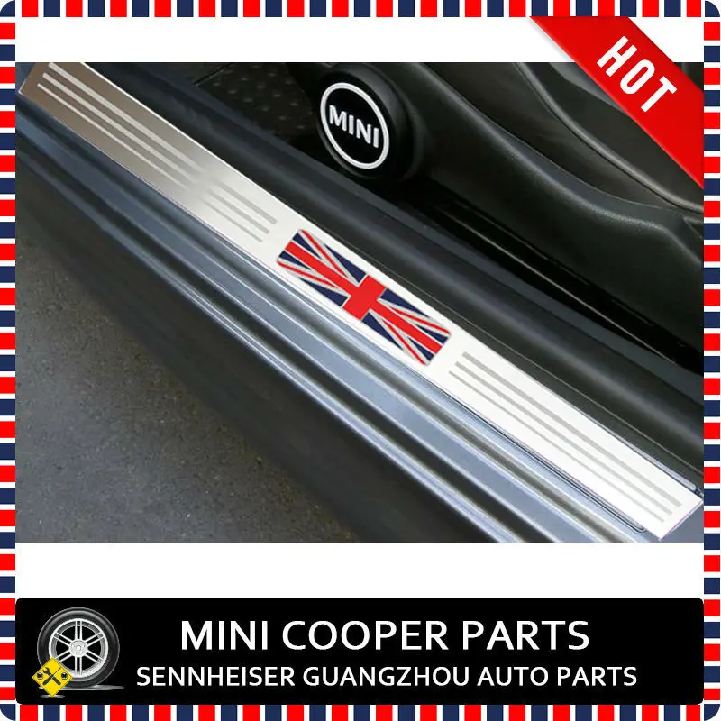 Mini Cooper Union Jack Door Sill Plate For R56