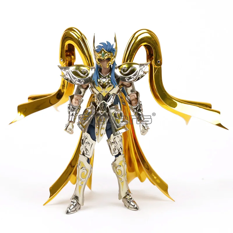 

GREAT TOYS GT Model Aquarius Camus Saint Seiya EX Soul of Gold Metal Armor Gold Myth Cloth Toy Action Figure Collection