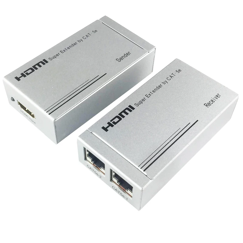 Hdmi super extender by cat5e hotsell