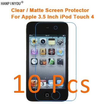 

10 Pcs For Apple iPod Touch 4 4th 3.5" HD Clear / Anti-Glare Matte Screen Protector Protective Film Guard (Not Tempered Glass)