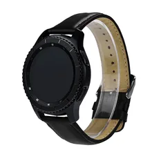 Remplacement En Cuir Montre Bracelet hommes femmes En Cuir Véritable montre strapBand Pour Samsung Gear S3 Classique véritable en cuir bandB