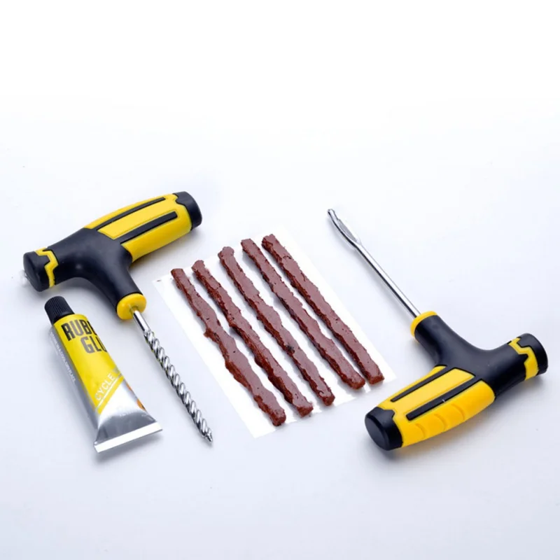 

1 Set Car Tire Repair Tools Set Auto Motorcycle Vacuum Tires Repairing Tool Kit Universal Car Accessories