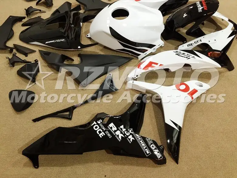 3 Подарки инъекции мотоцикл полный комплект обтекателя пригодный для Honda CBR600RR F5 2007 2008 07 08 600RR ABS красный repsol пользовательские