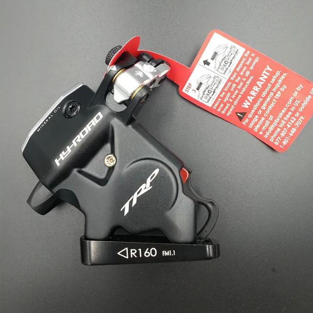 TRP HY/RD Flat Mount Cable-Actuated Hydraulic Disc Brake set Front & Rear 160mm TRP HY/RD Flat Mount Cable-Actuated Hydraulic Disc Brake set Front & Rear 160mm