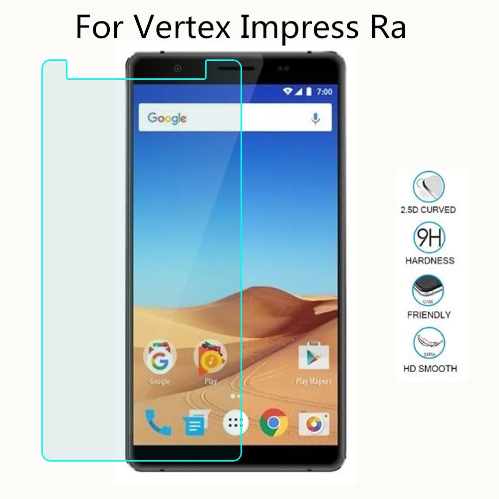 Новое защитное стекло для телефона Vertex Impress Ra закаленное смартфона Передняя