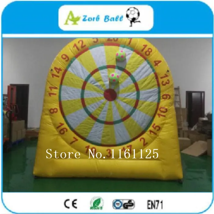 Большое удовольствие съемки игры, надувные футбол Дартс производитель ноги dart от Китай высокое качество надувные Футбол dart