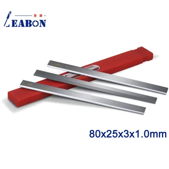 

LEABON TCT Inlay Alloy Wood Planer Blades 80x25x3x1.0 Woodworking Power Tools Accessories ( A02002003)