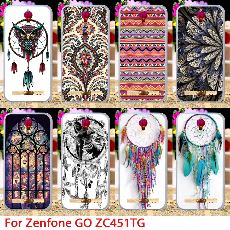 Taoyunxi Soft Tpu Plastic Cases For Asus Zenfone Go Zc451tg