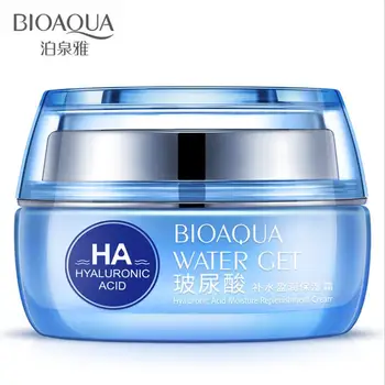 

BIOAQUA Hyaluronic Acid Face Cream Moist Deep Replenishment Cream Hydrating Anti Wrinkle Anti-Aging Skin Care 50ML