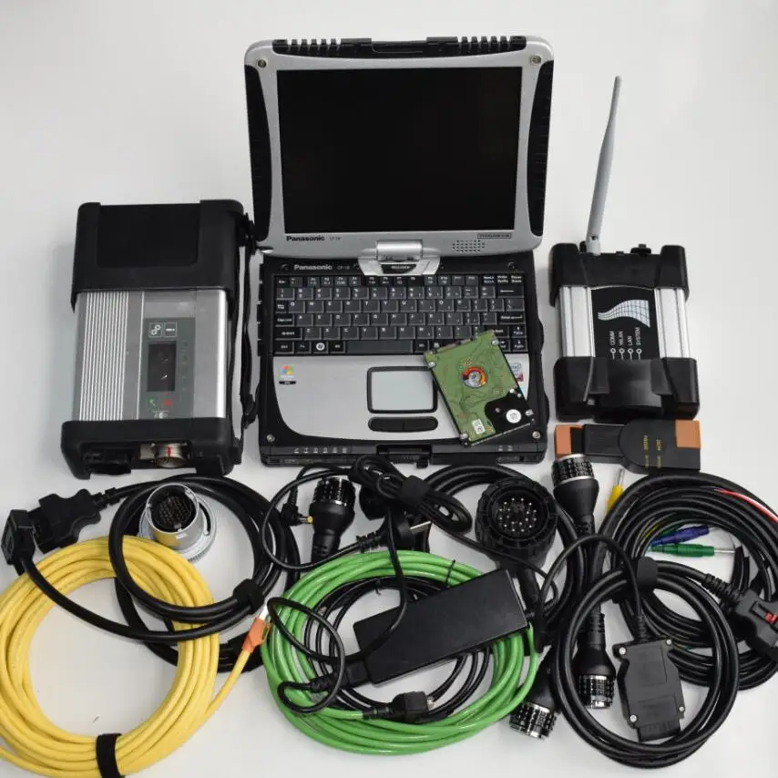  Nuevo WIFI ICOM siguiente para BMW + MB Star c5 sd conecta + 2in1 1tb hdd software 2020 + cf-19 i5 