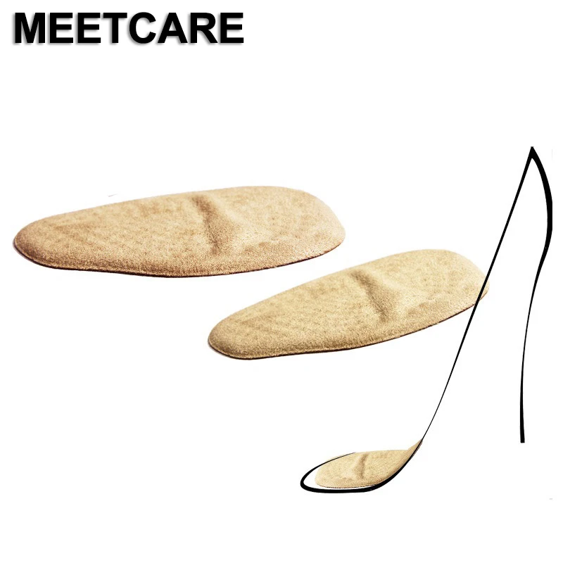 High Quality Women Sweat absorbent Non slip Forefoot Silicone Gel Shoe