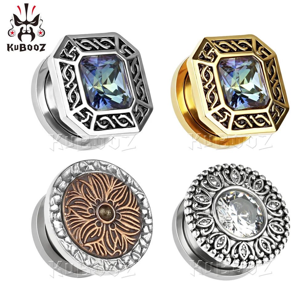 Kubooz Piercing Wholesale Stainless Steel Ear Plugs And Tunnels Body