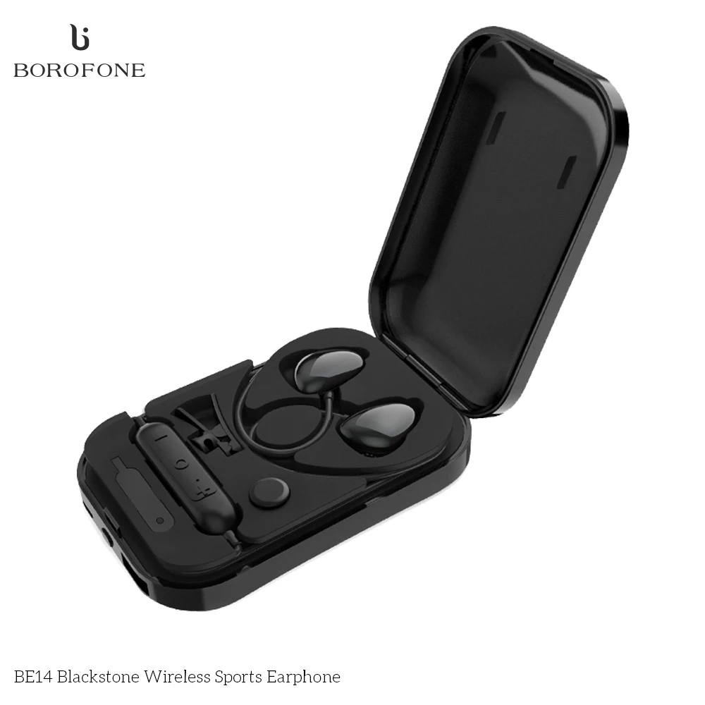 

BOROFONE BE14 Bluetooth Earphone IPX4 Waterproof Sports Wireless Headsets with Mic Bluetooth Earbuds For iPhone X Samsung Xiaomi