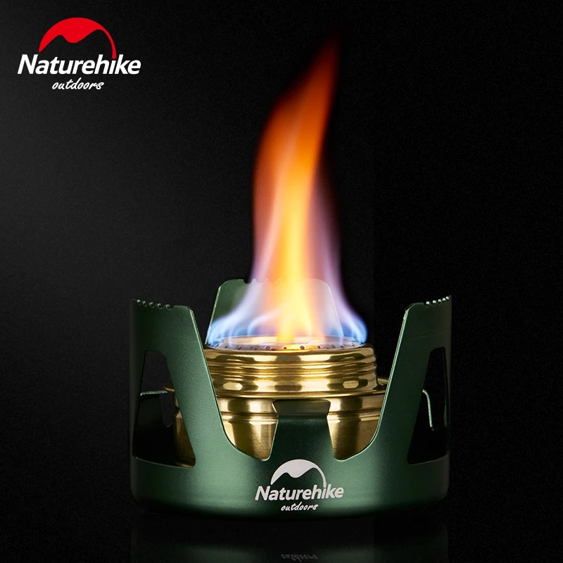Naturehike Mini Light Portable Alcohol Stove with Solid Liquid Alcohol