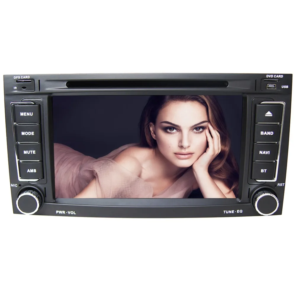 7 &quotHD 1024*600 4 ядра Android автомобильный DVD GPS Радио Видео плеер для Volkswagen VW Touareg T5 Transporter
