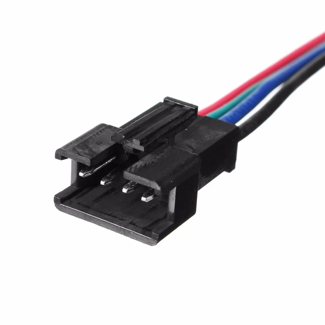 10 Sets 4 Pin JST SM 2.54mm Male & Female Connectors With 22AWG Wire 15cm Length