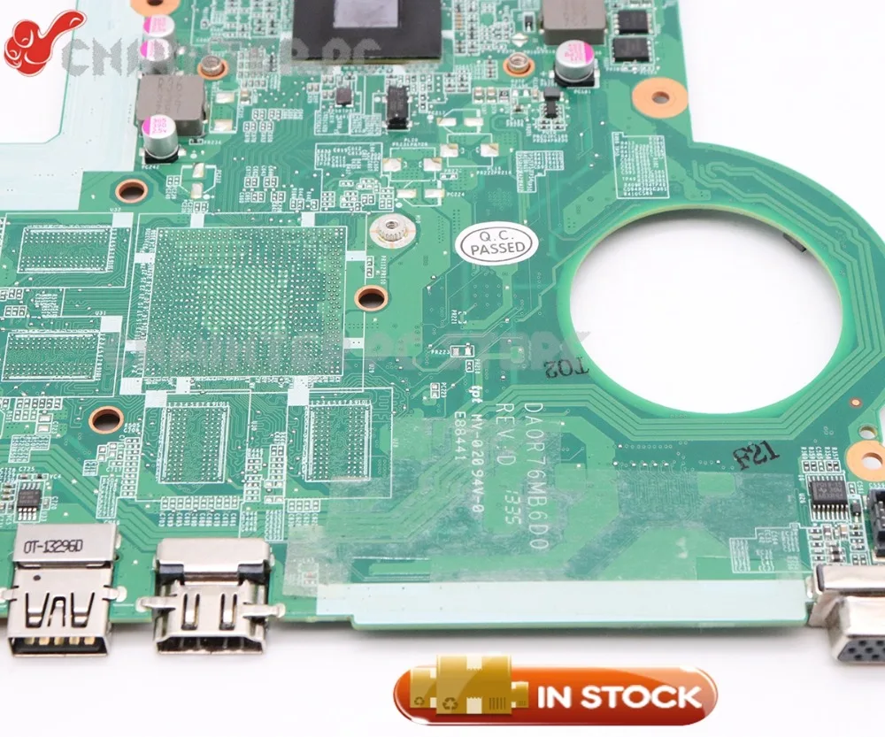 Материнская плата NOKOTION 731534 501 001 DA0R76MB6D0 для ноутбука Hp Pavilion 17Z E100 материнская A4 5000 CPU
