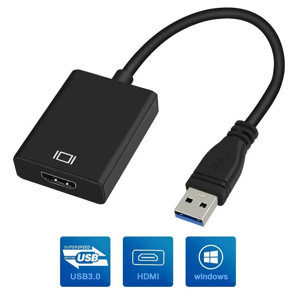 USB 3.0 to HDMI Converter USB3.0 to HDMI Graphic Adapter Multi Display