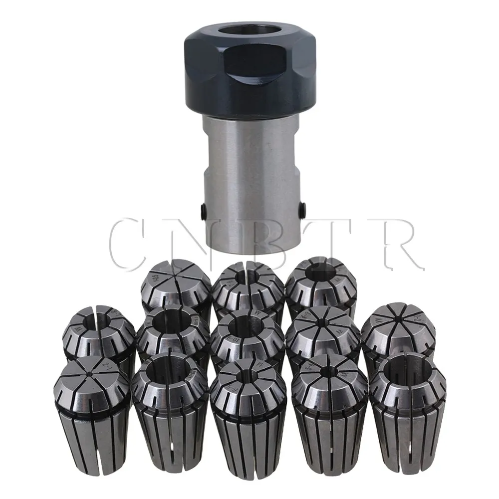 CNBTR ER20A 10mm Motor Shaft Collet Chuck Holder Tool CNC Lathe Milling
