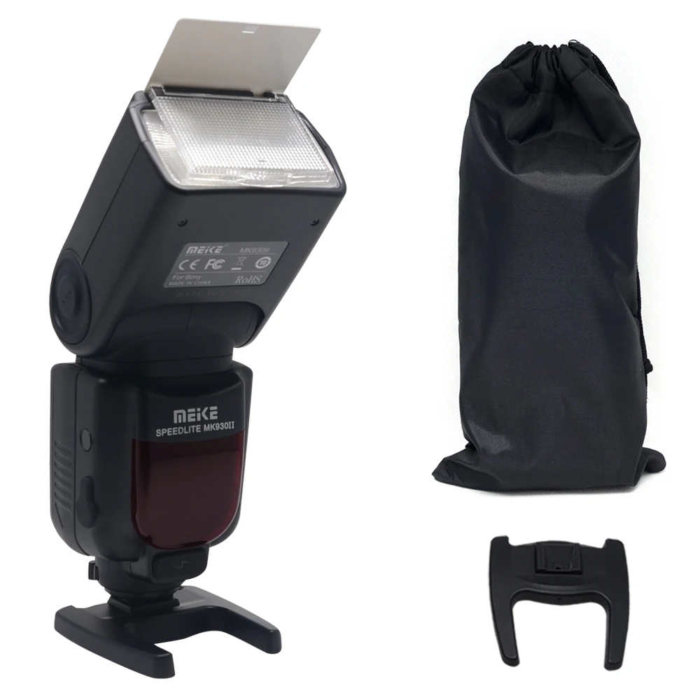 Вспышка Meike MK930II S GN58 Speedlite M/multi/s1/S2 для Sony NEX3 NEX6 NEX7 A6000 A7 A7II A72 RX10|flash speedlite|meike