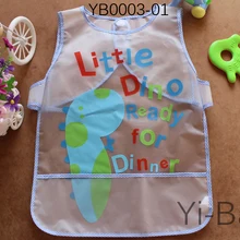 YB0003-01 Детский Нагрудник слюнявчик для младенца Полотенца Водонепроницаемый нагрудник живопись одежда 12 шт./компл