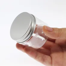 30/50/100/120 мл, косметичка для путешествий, пустая бутылка прозрачные банку горшок Алюминий крышка кремовых теней для макияжа контейнер коробка