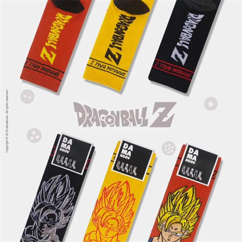 Мультфильм Аниме Жемчуг дракона Супер Saiyan Sun Wukong периферийные носки косплей