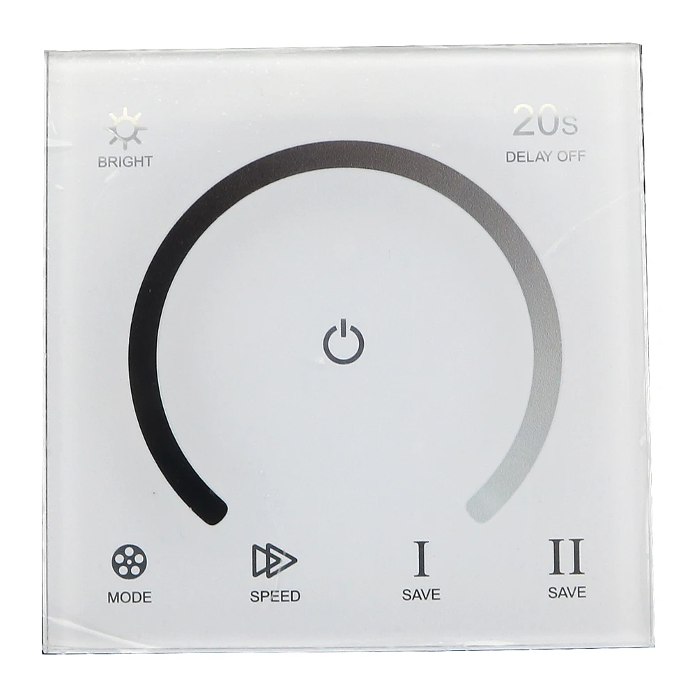 

Singal Color Touch Panel LED Light Dimmer Controller Switch for DC 12V-24V
