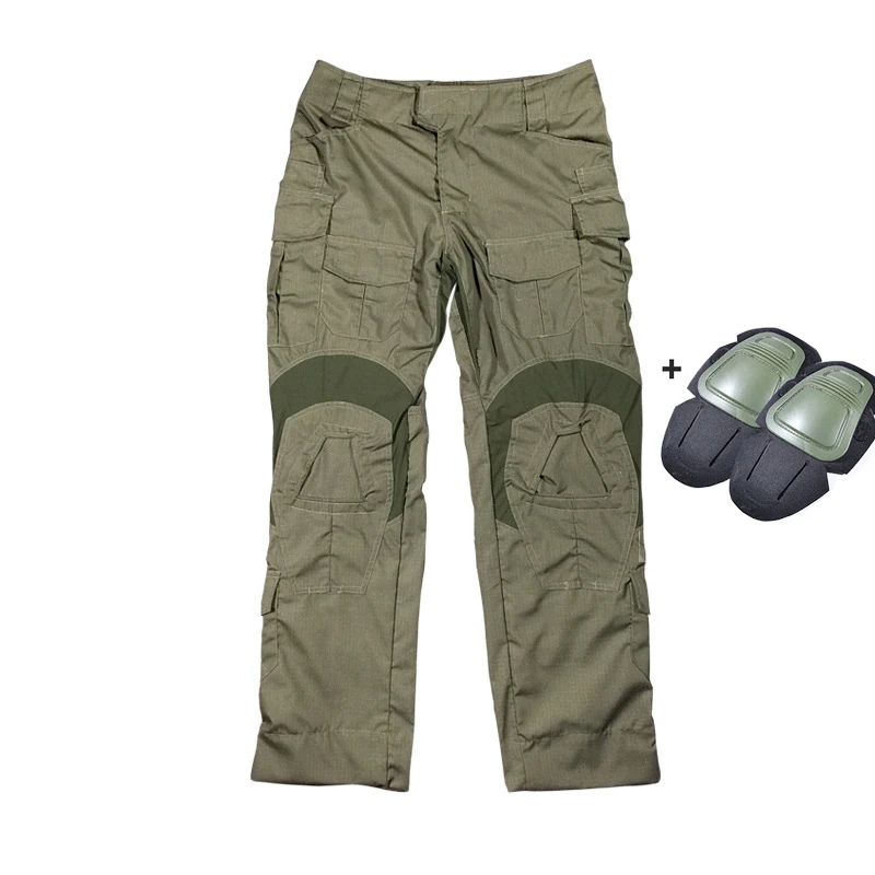 Wolf Enemy G3 армейские штаны с наколенниками страйкбол тактические брюки мультикам черный CP синий Gen3 военный охотничий камуфляж