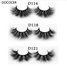 Ресницы 3D норковые ресницы большого объема ручной норковые накладные ресницы густые накладные ресницы жестокость 1 пара D115