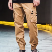 Мужские и женские вид хаки ВМФ черные мужские штаны Мужские jogger Брюки