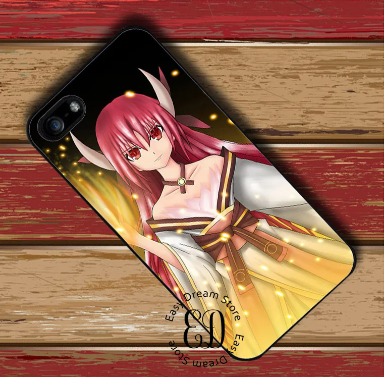 Дата Живая Kotori дух Чехол для iPhone X 4 5 5S SE 5C 6 6S 7 8 плюс Samsung j7 S4 S5 Mini S S8 S9 Edge Plus
