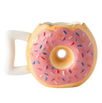 

Creative 3D Donut Ceramic Coffee Cup Cute Donut Bread Biscuit Milk Mug Gift Box Free Shipping