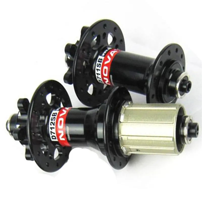 

front D711SB rear D712SB MTB hubs 100x9mm 135x9mm disc mtb hub 24H 28H 32H black QR Bearing Hub