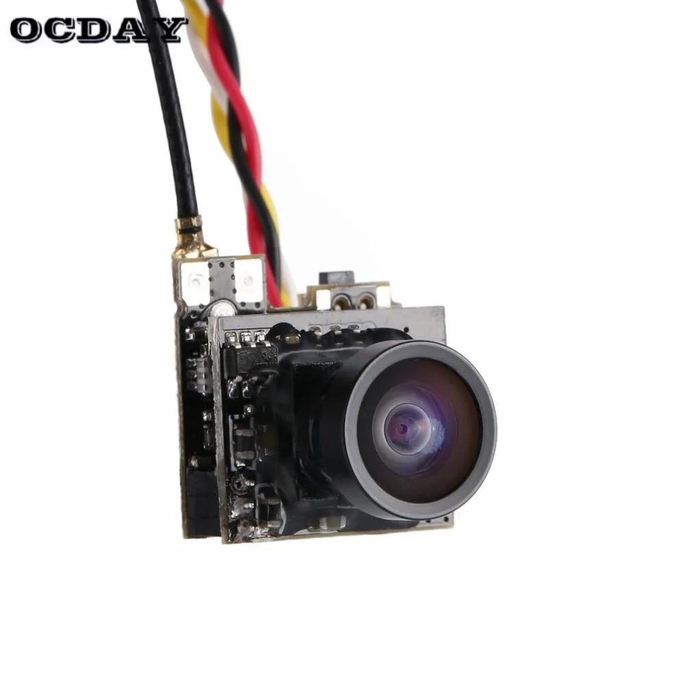 LST-S2+ AIO 800TVL CMOS Мини FPV камера RC Дрон игрушка часть аксессуары с OSD 5,8G 40CH 25mW штыревая антенна для RC гоночный Дрон