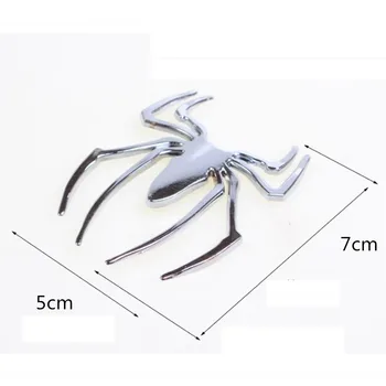 

Car Stickers Metal Spider for fiat stilo jeep compass 2018 peugeot 208 hyundai hb20 bmw f30 e46 onix for chevrolet kia cerato