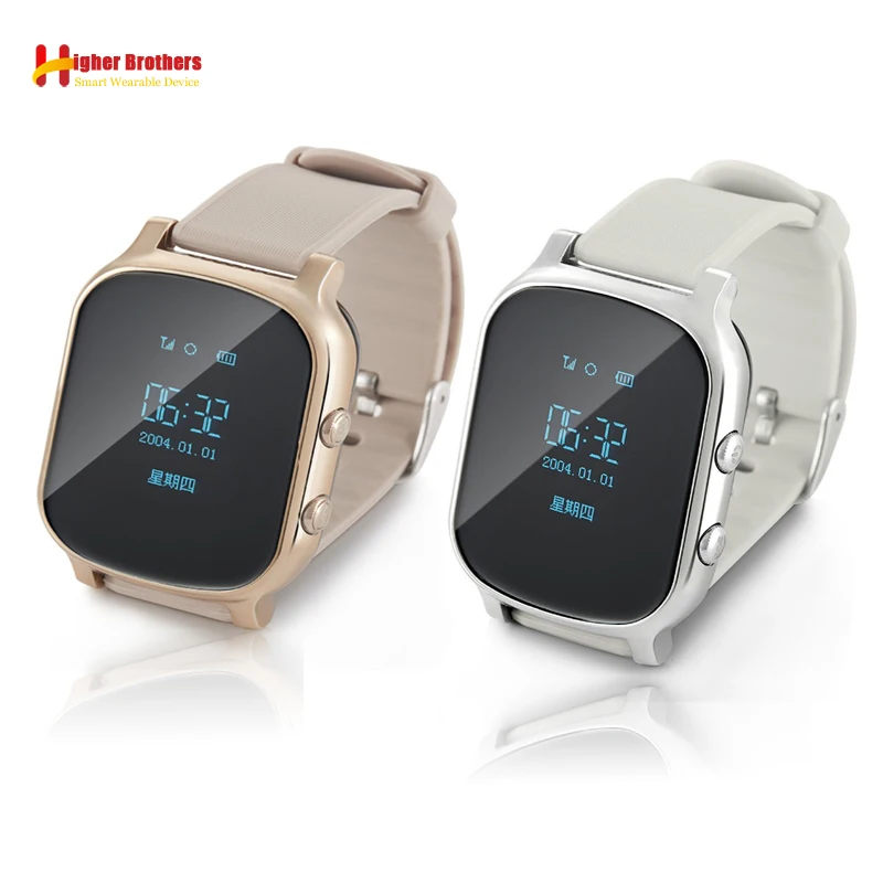 

Smart Anti Lost Child GPS WIFI Tracker SOS Call Remote Monitoring Positioning Phone Kids GPS Baby Watch Compatible IOS & Android
