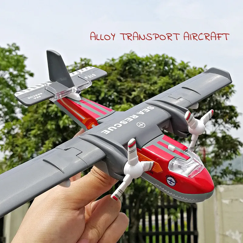 Big Sale,Classic Aircraft,alloy pull back Amphibious aircraft model Toy