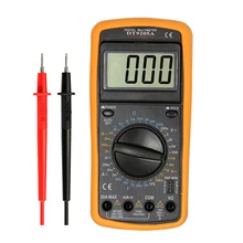 WHDZ DT9205A Professional Digital Multimeter Electric Handheld Ammeter Voltmeter Resistance Capacitance hFE Tester AC DC LCD