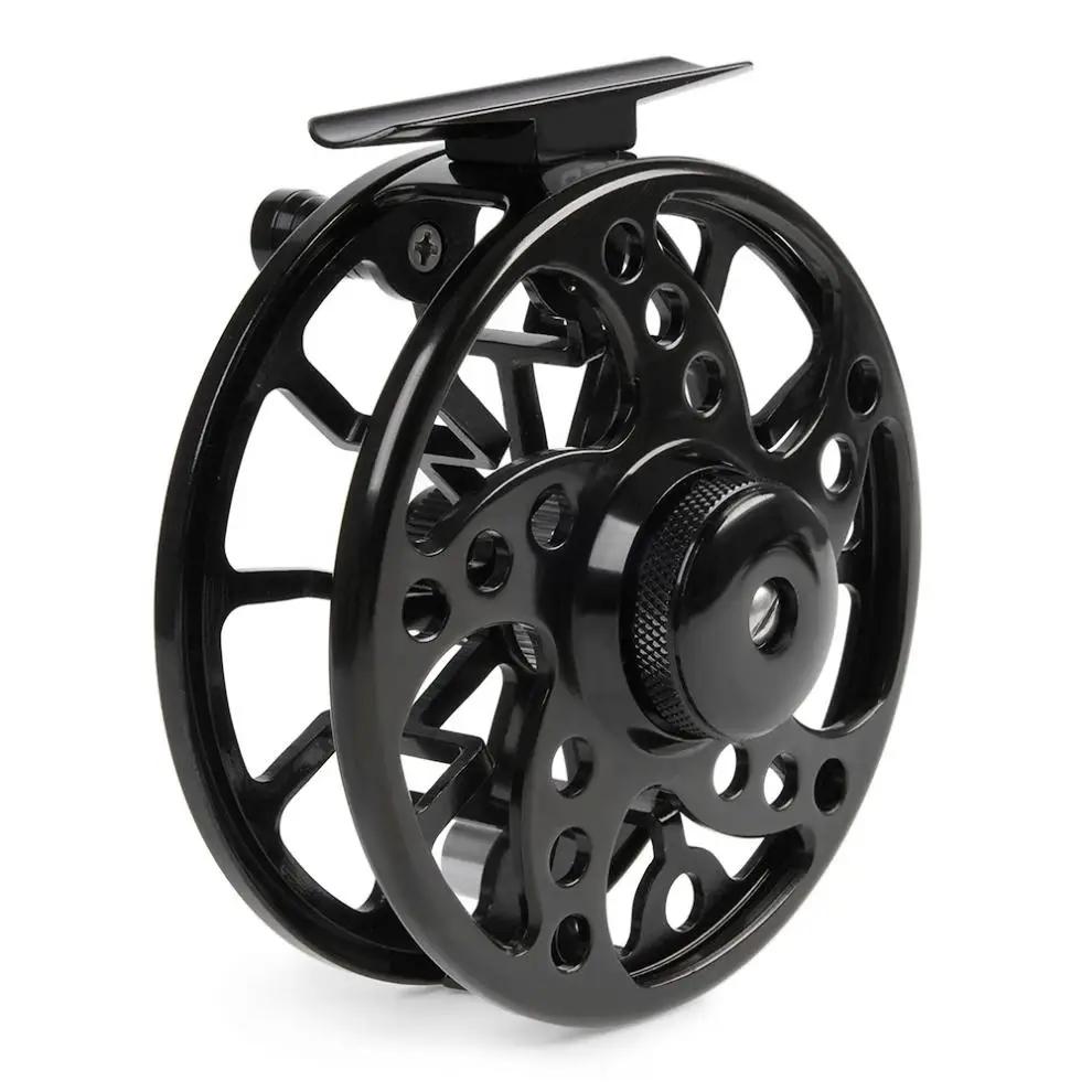 

Max Drag 6KG/13LB Aluminum Alloy CNC Machine Cut 145g Large Arbor Casting Former Ice Reel Ultralight 7/8 WT Fly Fishing Reel