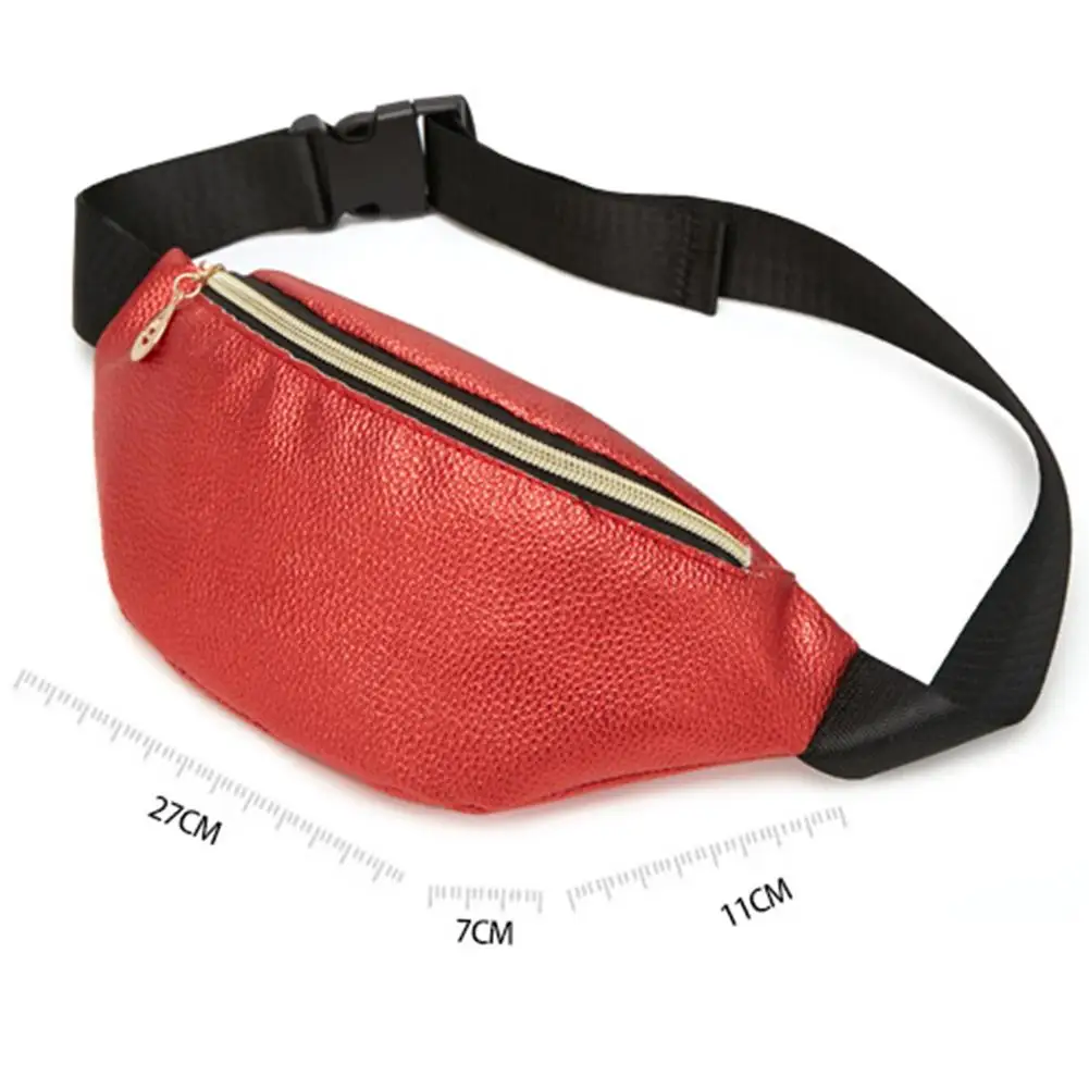 Модная женская поясная сумка-карман из искусственной кожи, дамская сумка в виде ракушки, нагрудная сумка для спорта на открытом воздухе